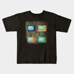 Retro TVs Kids T-Shirt